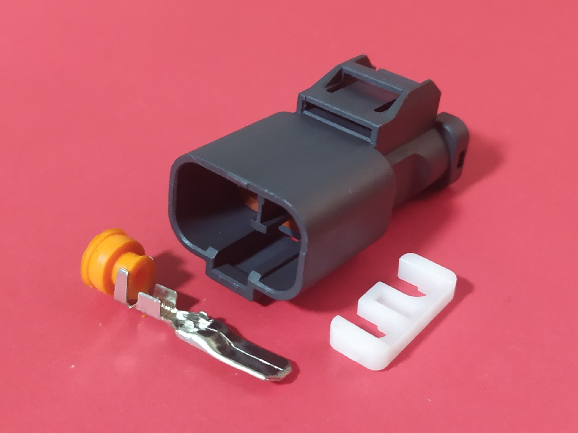 2 พิน พัดลมหม้อน้ำ Honda 6.3 มม. #6423-30