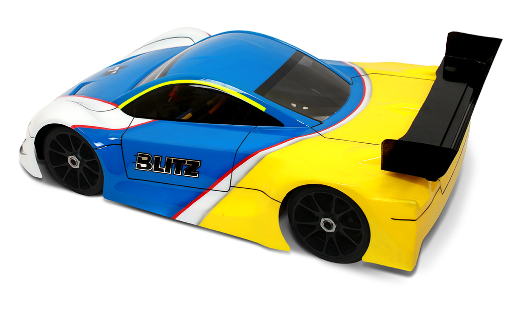 Blitz GT4 Clear Body for 1/8 GT