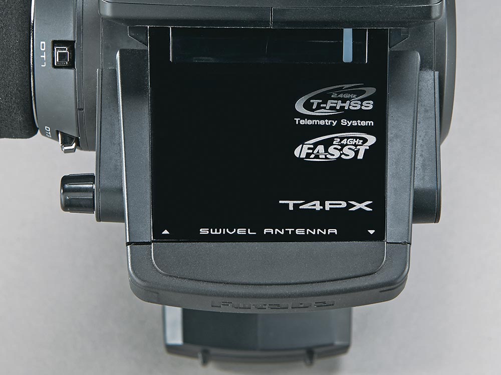 Futaba 4PX 2.4 GHz Telemetry System.