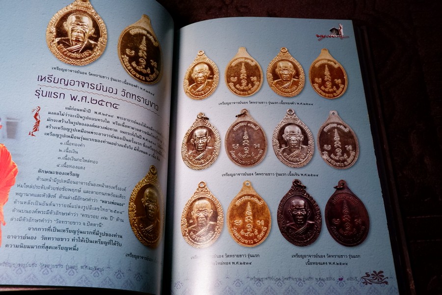 หลวงพ่อทวด วัดทรายขาว อาจารย์นอง โดย ชัยนฤทธิ์ เพชรพันธุ์ทอง ปกเเข็ง