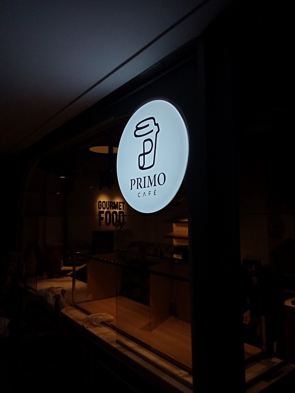 งานป้ายกล่องไฟ