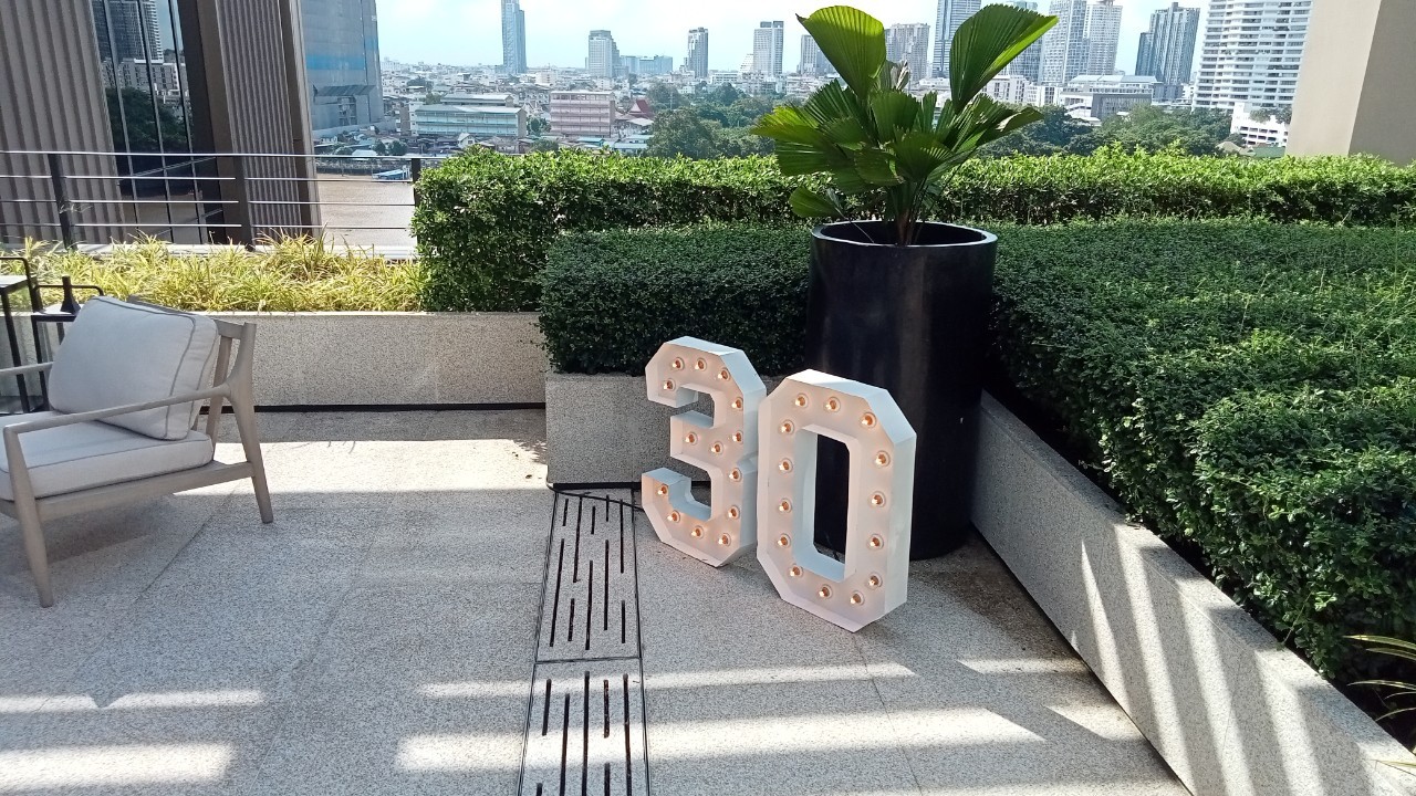 ป้ายไฟปิงปอง 30