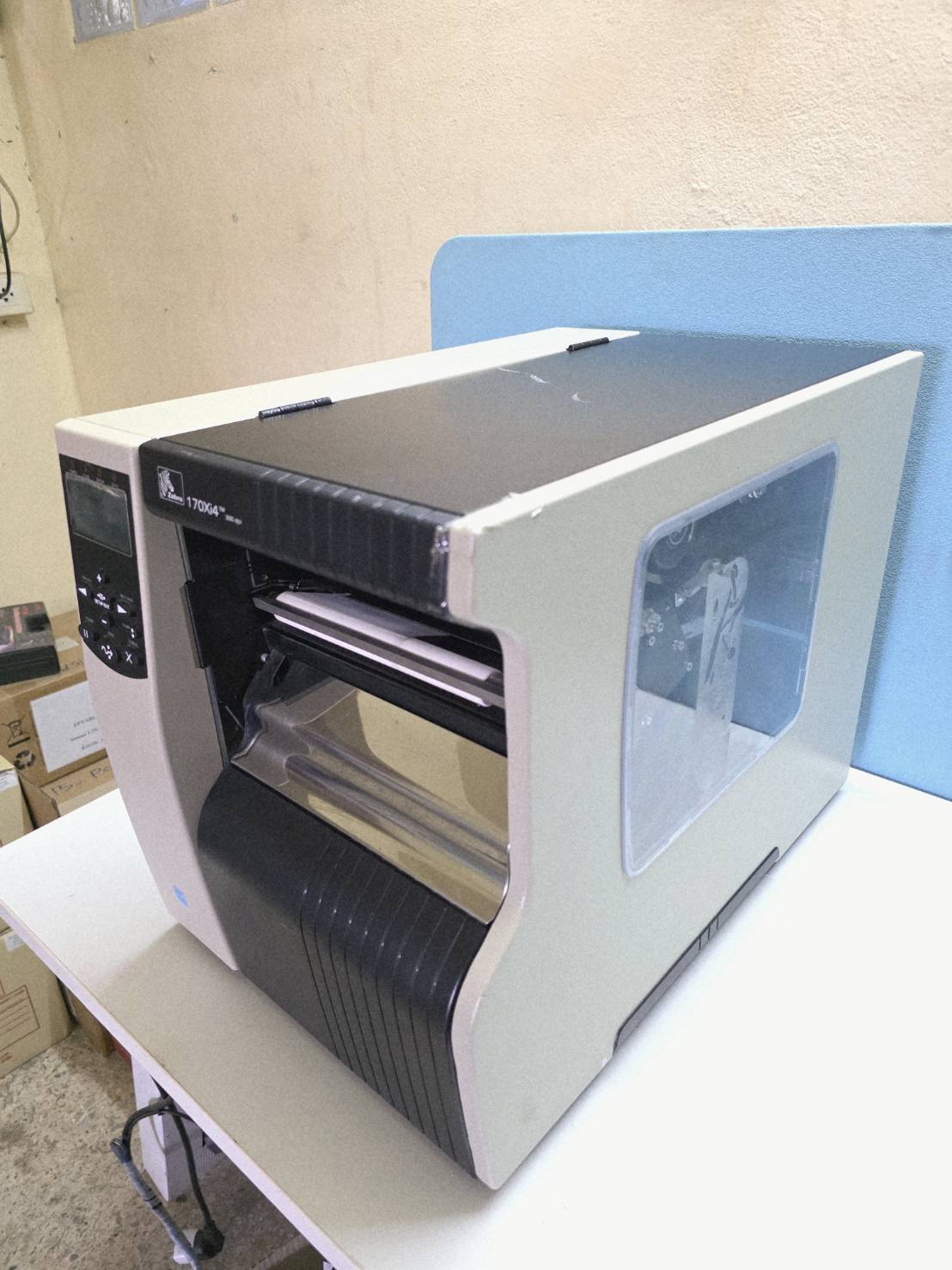 เครื่องพิมพ์บาร์โค้ด Zebra รุ่น 170XI4 ความละเอียด 300dpi ขายตามสภาพเป็นเส้น
