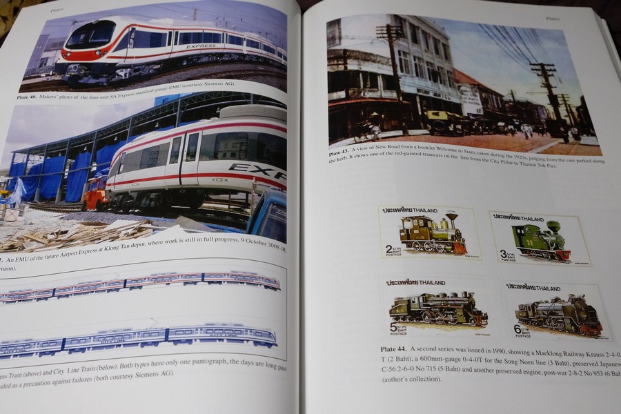 The Railways of Thailand by R.Ramaer พิมพ์ปี 2009