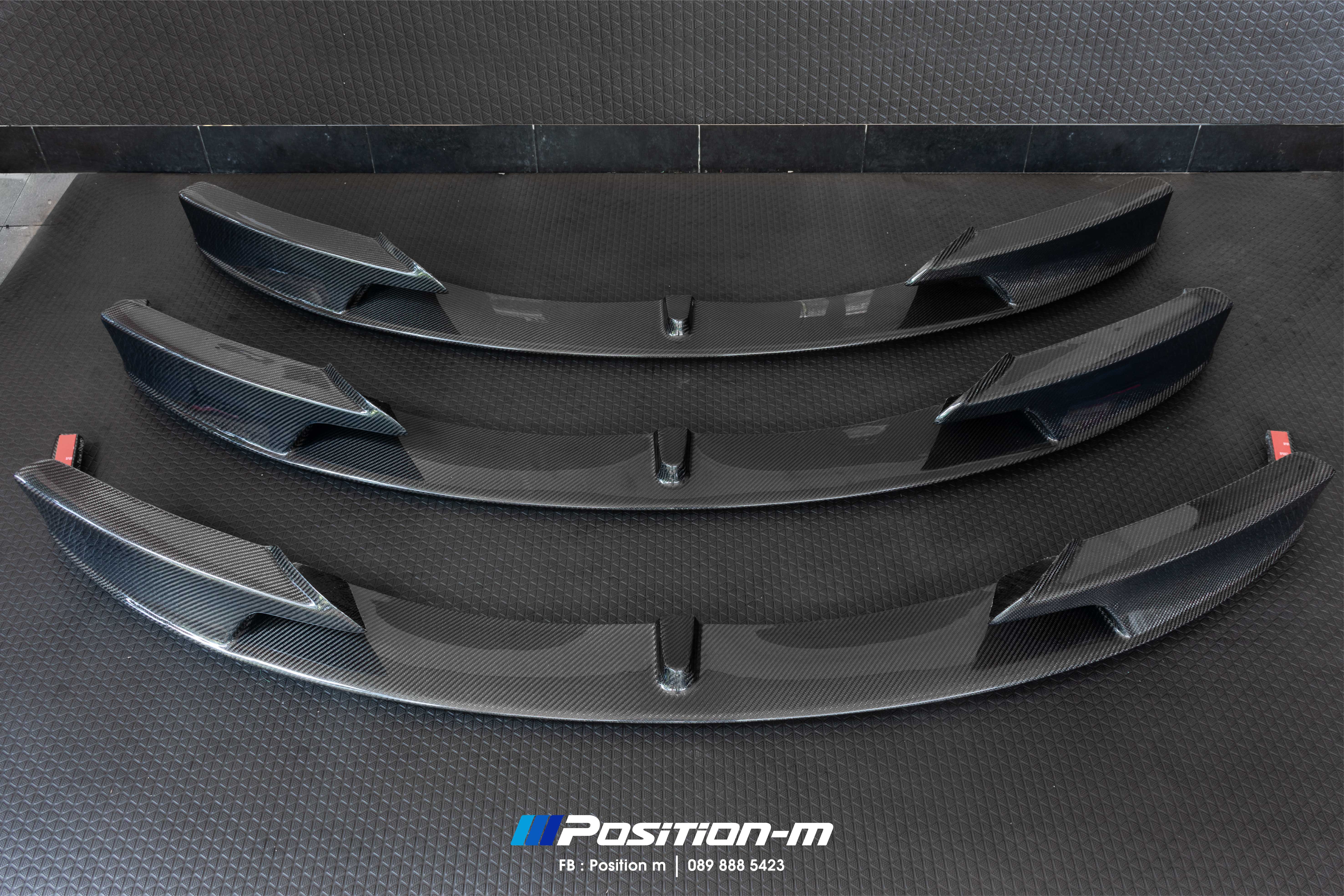 F30 Front lip Pure Carbon