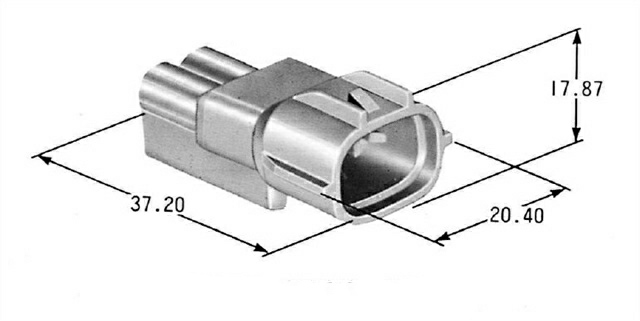 2 พิน เทา #8120-40