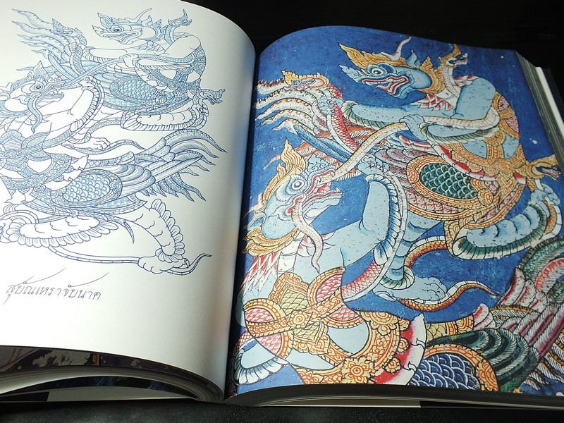 จิตรกรรมภาพสัตว์หิมพานต์ วัดสุทัศนเทพวราราม ปี 2559 (สอบถาม)