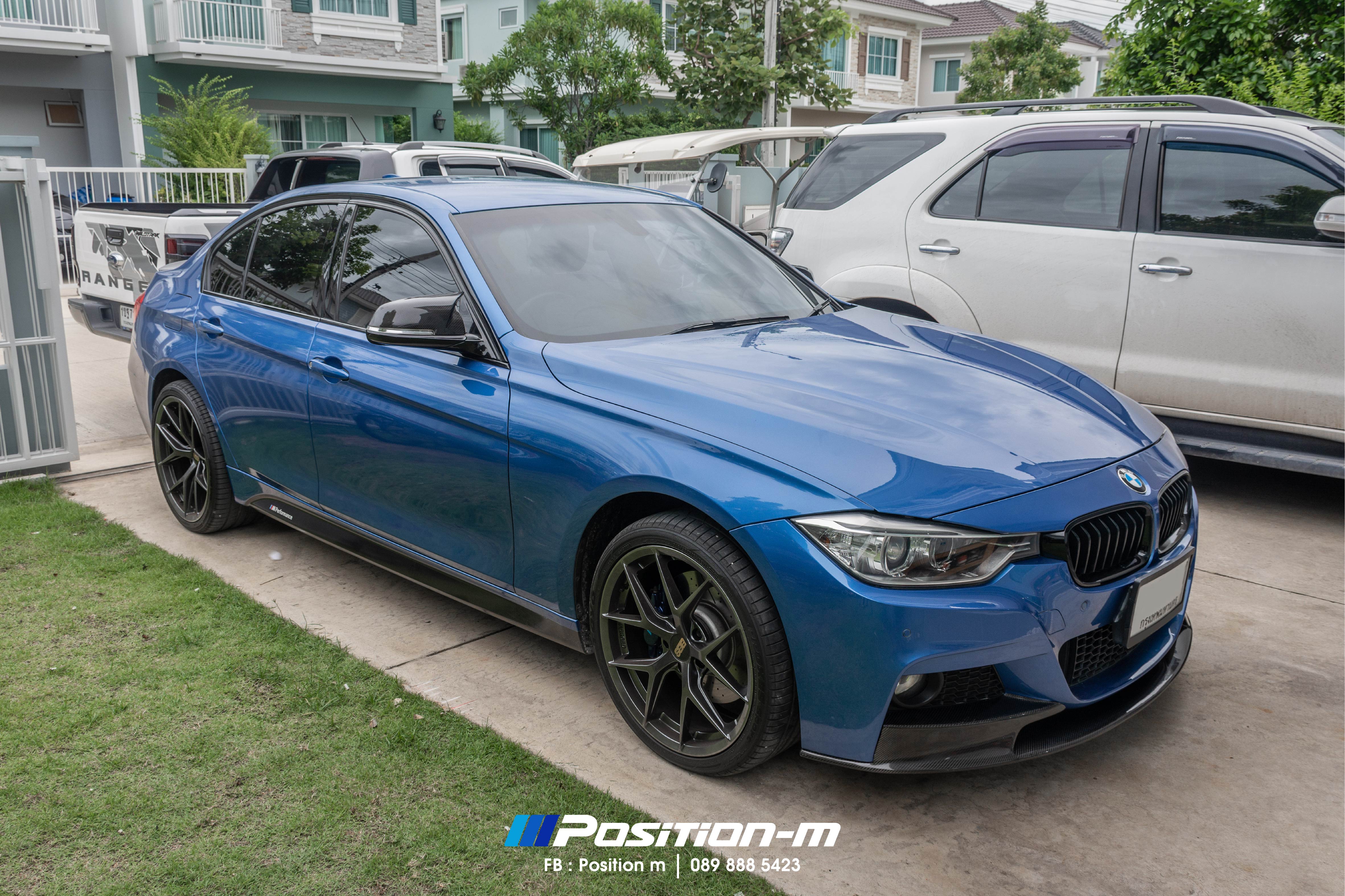 F30 Front lip Pure Carbon