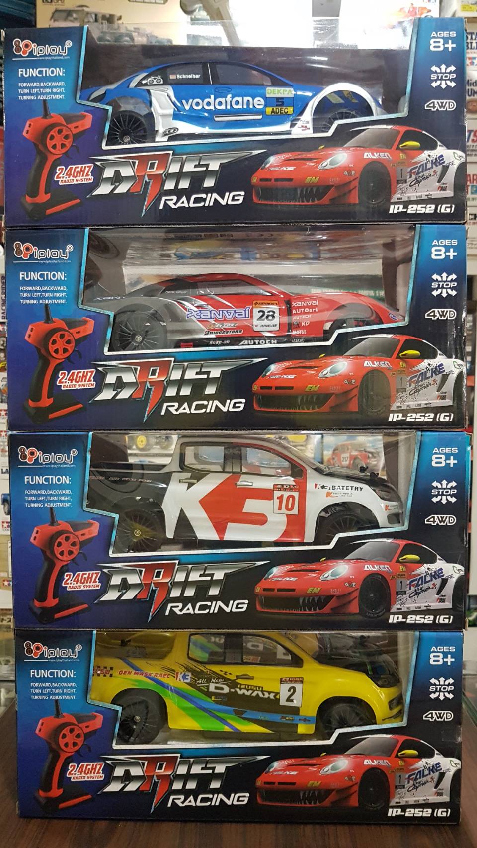 รถบังคับดริฟ สเกล 1:16 (2.4GHz) (หลายสีหลายแบบ)