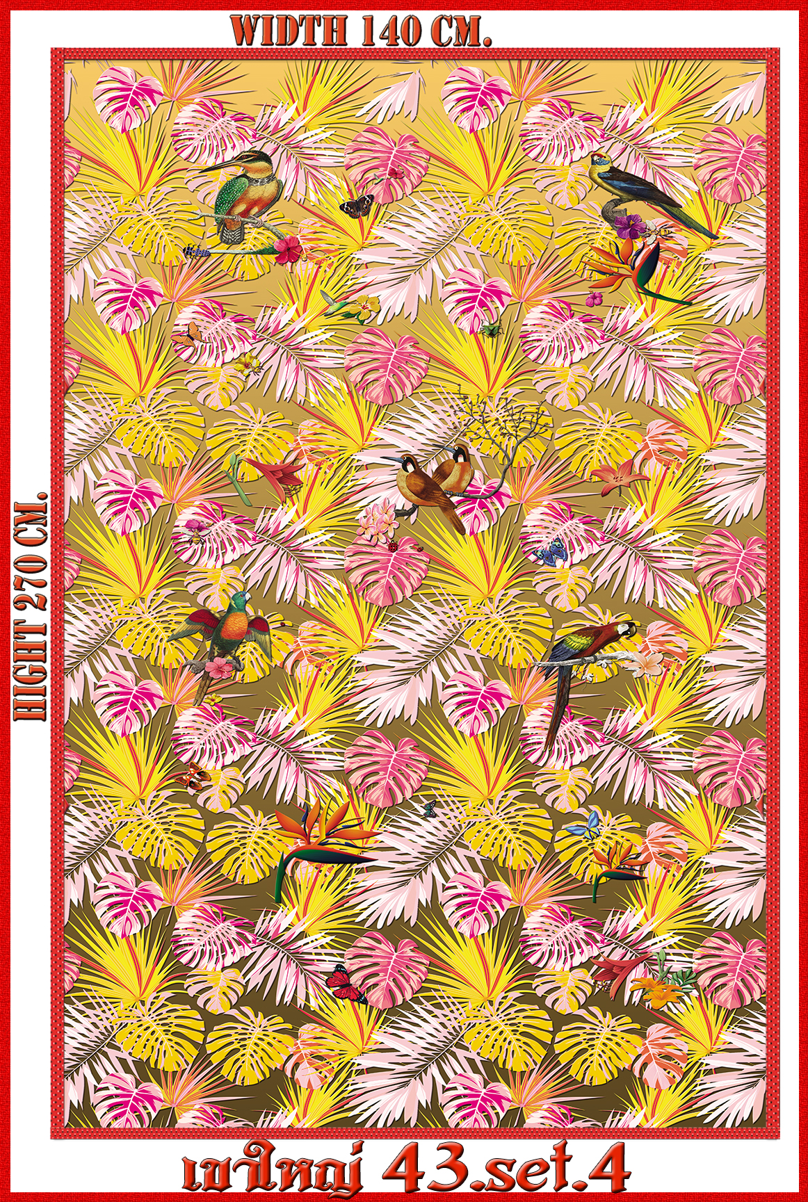 วอลเปเปอร์รูปภาพติดผนังสั่งทำ เขาใหญ่ 43(ลายเล็ก) มีภาพให้เลือกกว่า 50,000 ภาพ ออกแบบกราฟฟิค หรือ รูปภาพตามที่ท่านกำหนด ในสไตล์ท่านเอง "custom made"