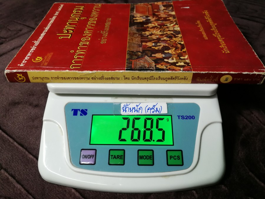 ปะทานุกรม การทำของคาวของหวาน อย่างฝรั่งเเลสยาม โดย นักเรียนดรุณีโรงเรียนกูลสัตรีวังหลัง