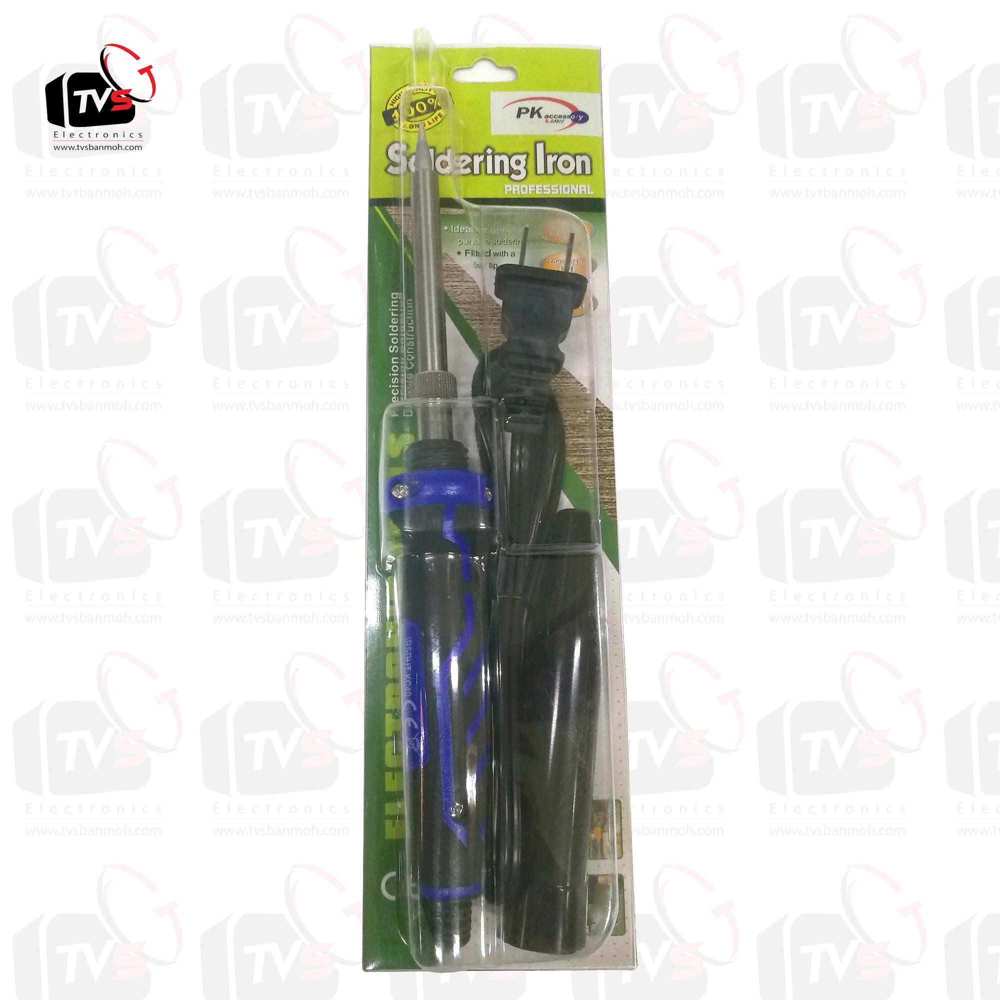 หัวแร้งตรง 40 วัตต์ รุ่น KC-40 (สีน้ำเงิน)