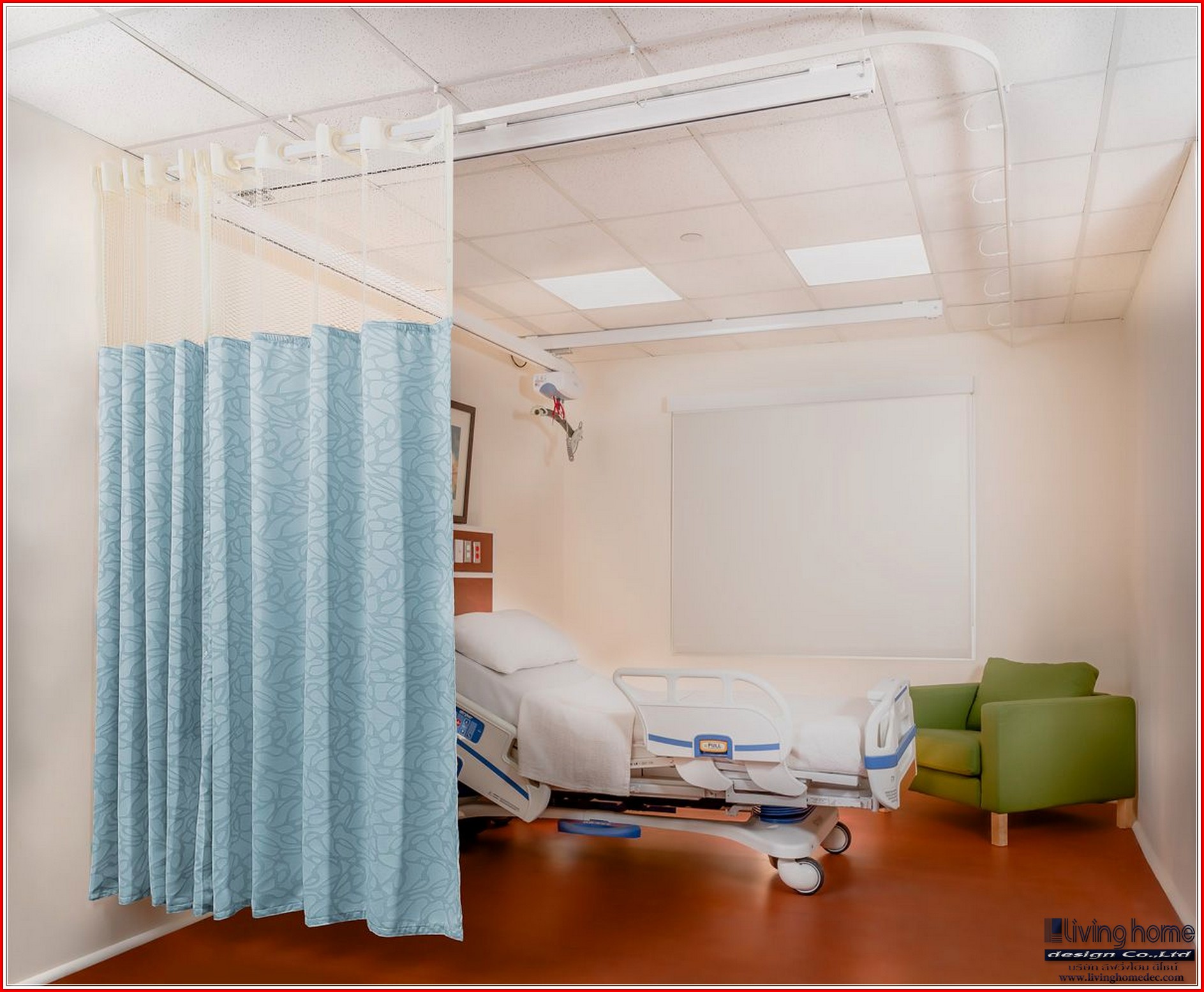 ม่านโรงพยาบาล.(Hospital Curtains) ผ้าม่าน ม่าน มู่ลี่ มู่ลี่ไม้ ม่านม้วน วอลเปเปอร์ รับติดตั้ง ออกแบบ ราคาถูก ทุกประเภท ทุกรูปแบบ