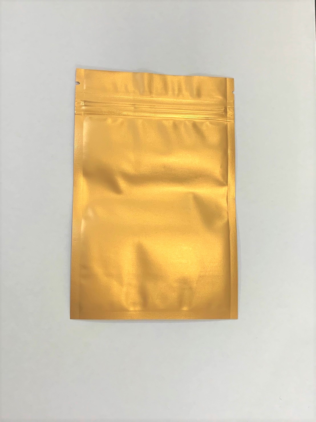 ถุงซิปล็อคตั้งไม่ได้ (ก้นแบน) - ฟอยล์สี (เมทัลไลท์)