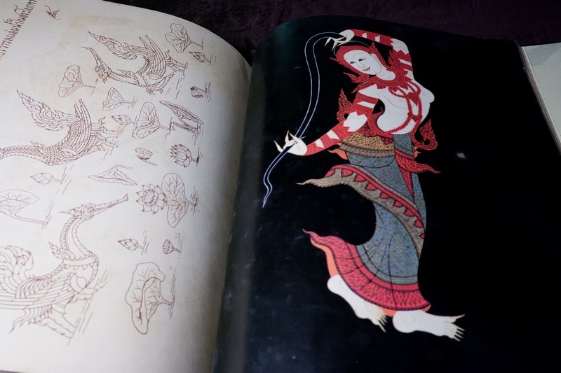 THAI PAINTING IN COLOUR ภาพจิตรกรรมไทย (Pre-Order สอบถาม)