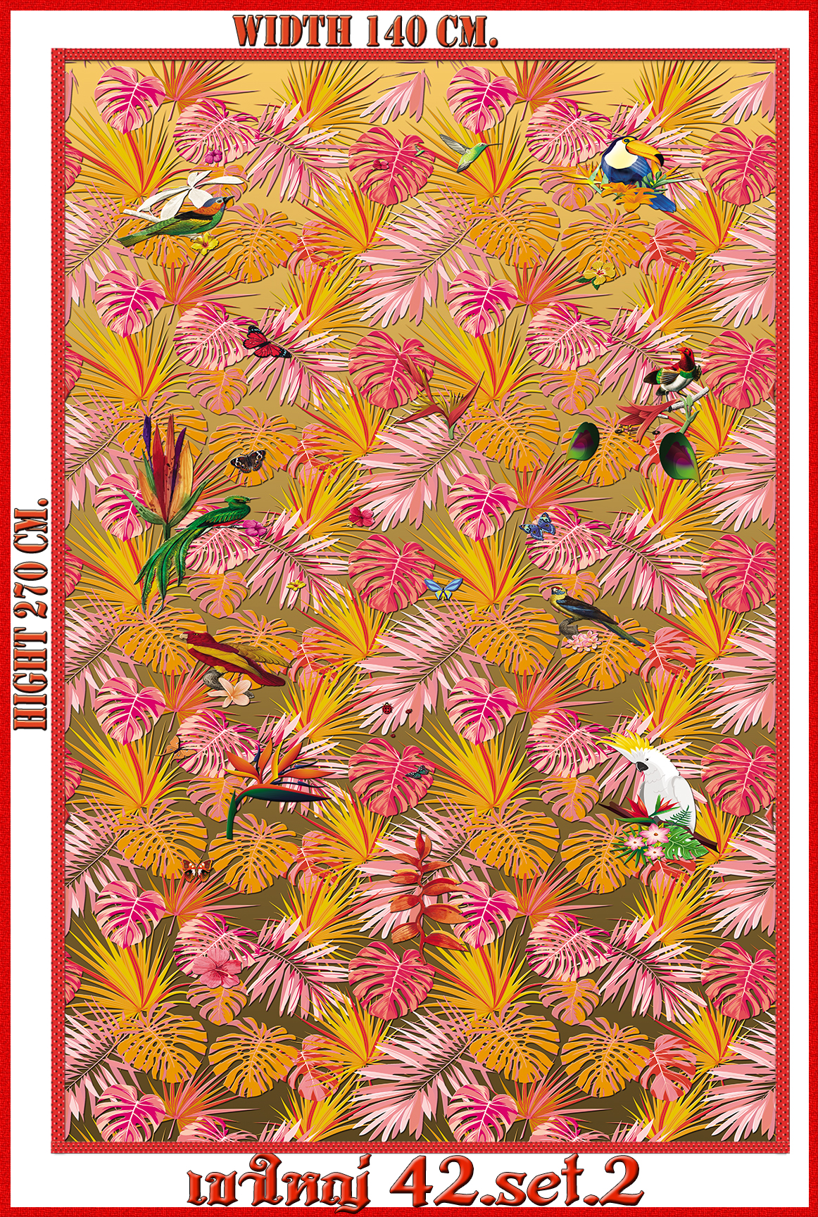 วอลเปเปอร์รูปภาพติดผนังสั่งทำ เขาใหญ่ 42(ลายเล็ก) มีภาพให้เลือกกว่า 50,000 ภาพ ออกแบบกราฟฟิค หรือ รูปภาพตามที่ท่านกำหนด ในสไตล์ท่านเอง "custom made"