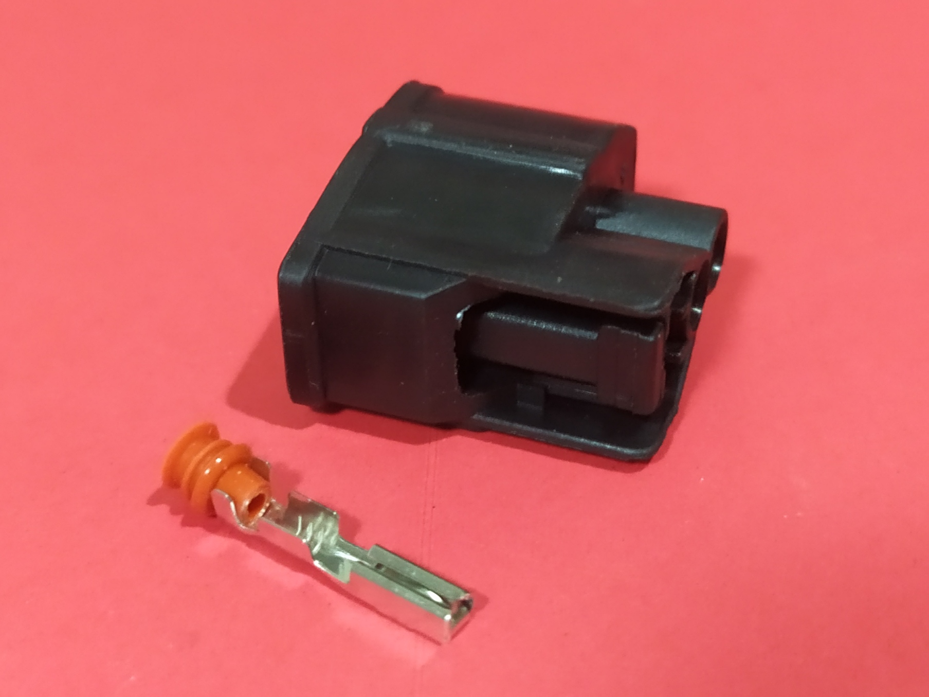 2 พิน ดำ หัวฉีด Toyota #0611