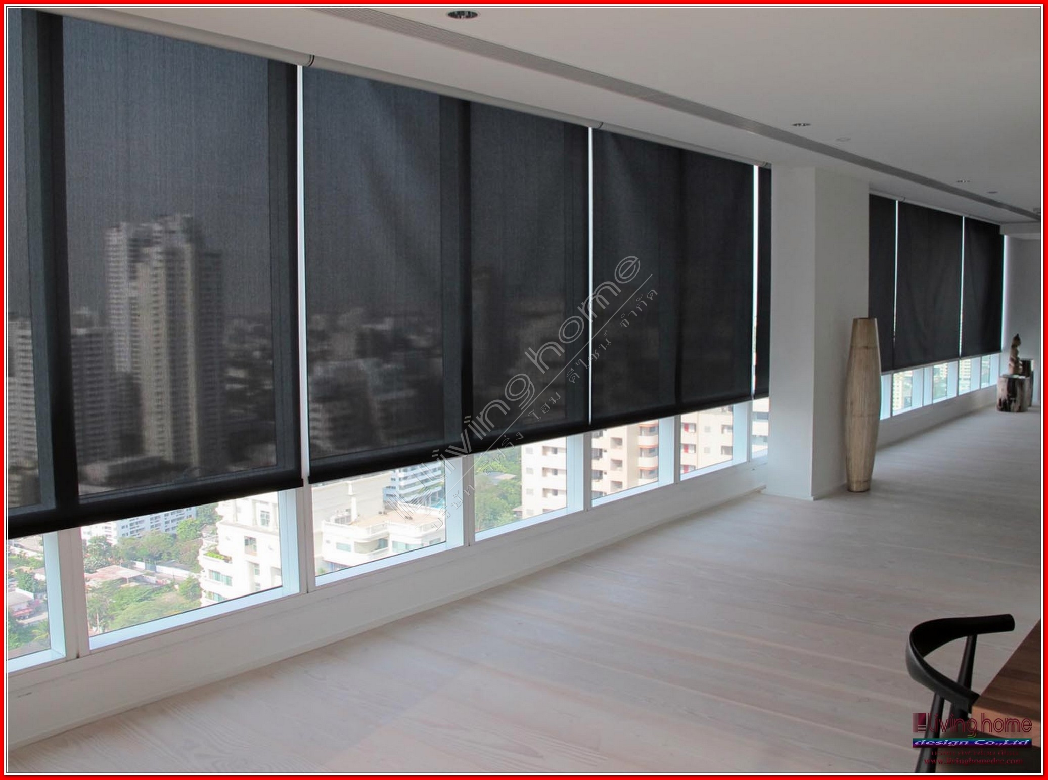 ม่านม้วน โปร่งแสง "SUNSCREEN ROLLER BLINDS" ผ้าม่าน ม่าน มู่ลี่ มู่ลี่ไม้ ม่านม้วน วอลเปเปอร์ รับติดตั้ง ออกแบบ ราคาถูก ทุกประเภท ทุกรูปแบบ