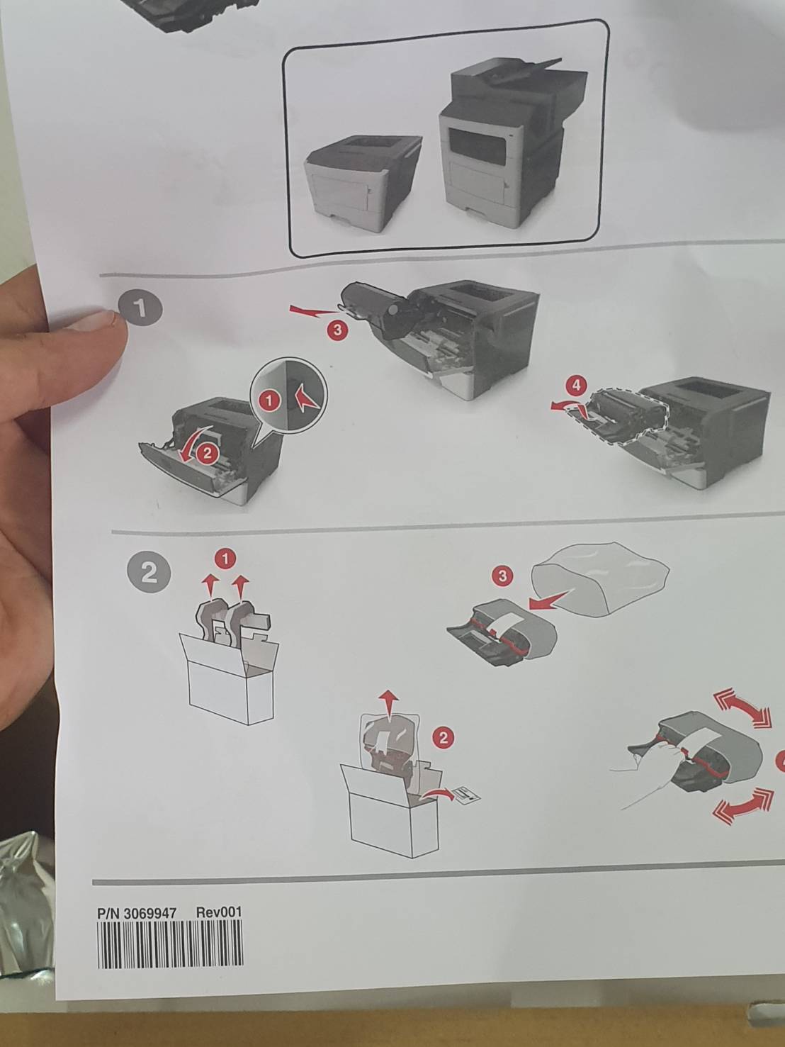 หมึกเครื่องพิมพ์เลเซอร์ Lexmark 500Z Black มือสองยังไม่ได้ใช้งาน