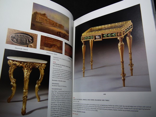 CHRISTIE’S IMPORTANT EUROPEAN FURNITURE,WORKS OF ART,CERAMICS, TAPESTRIES AND CARPETS
