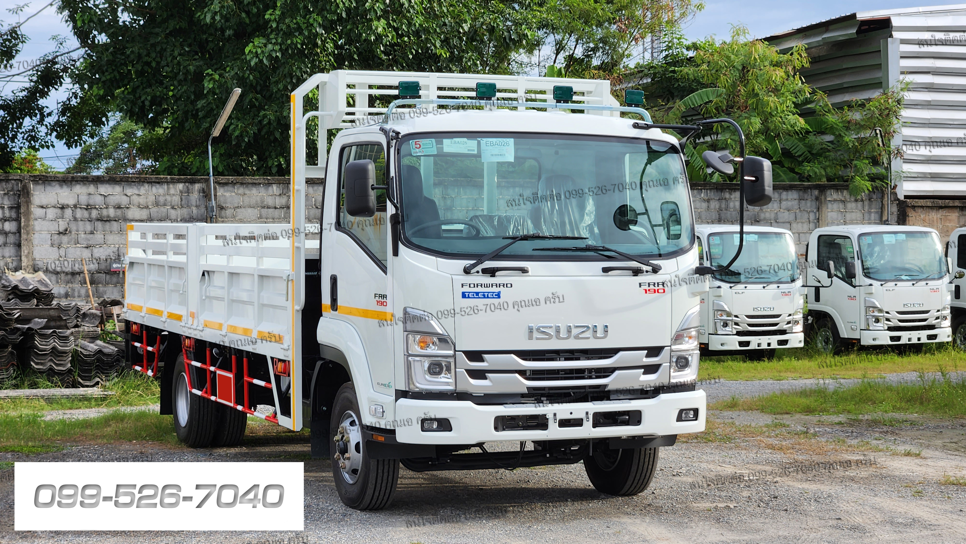 6ล้อ FRR 190 ยาว 5.6 เมตร กระบะเหล็ก ยูโร 3