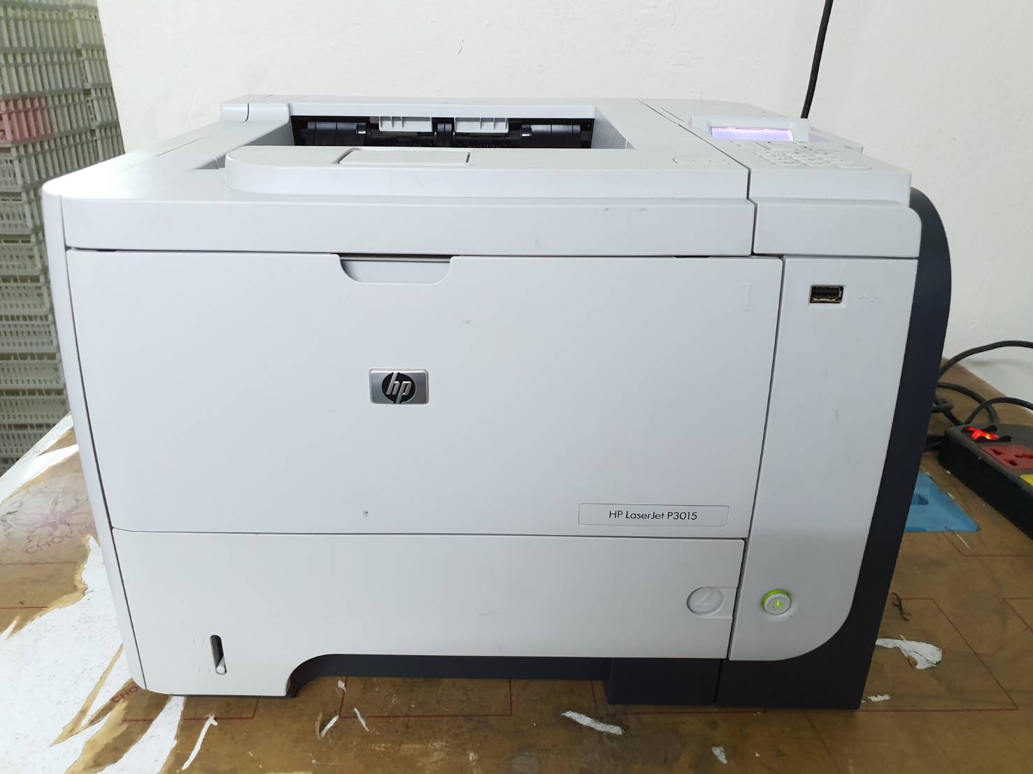 เครื่องพิมพ์เลเซอร์ขาวดำเอชพี HP LaserJet P3015 มือสอง