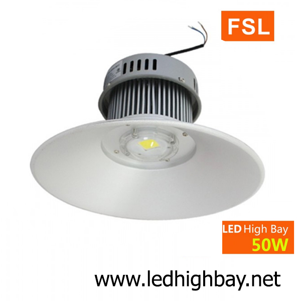 โคมไฮเบย์ LED 50w รุ่น HIB ยี่ห้อ FSL (แสงขาว)