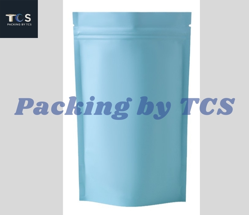 ถุงฟอยล์ซิปตั้งได้ สีด้าน (เมทัลไลท์)