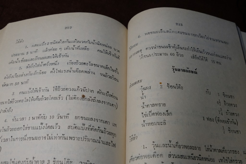 อาหารไทย โดย อ.จรรยา สุบรรณ์ (เล่มเล็ก) หนา 304 หน้า