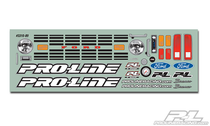 1973 Ford Bronco Clear Body