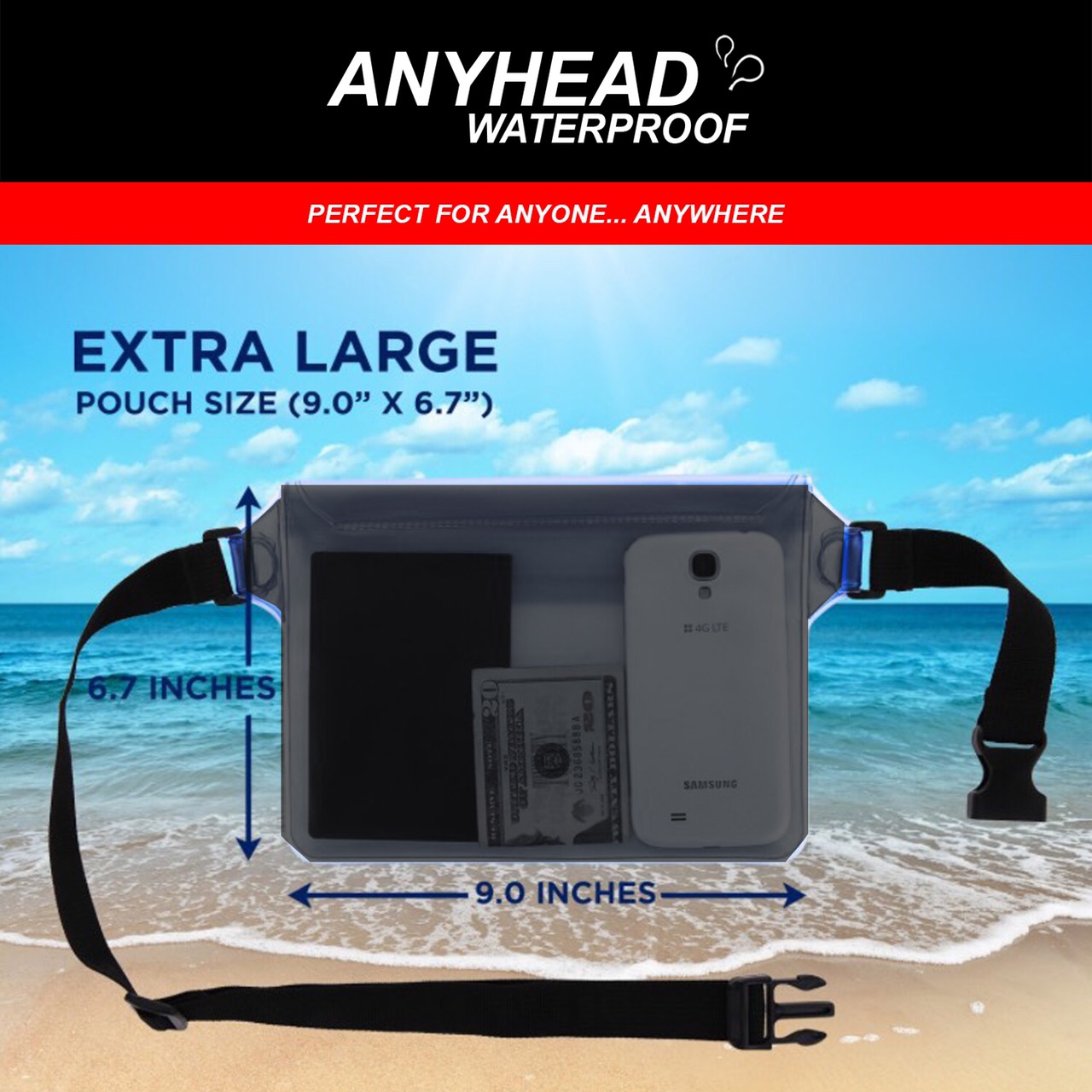 กระเป๋าคาดเอวกันน้ำ | Water Proof Bag