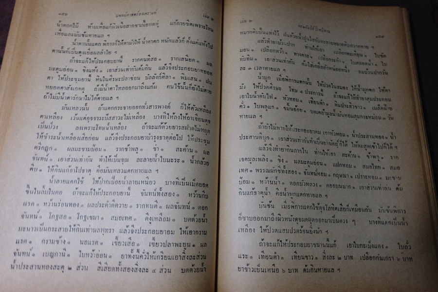 ตำราเเพทย์ศาสตร์สงเคราะห์ ปกเเข็ง 2 เล่มจบ ปี 2495 เเละ 2505 (พรีออเดอร์-สอบถาม)