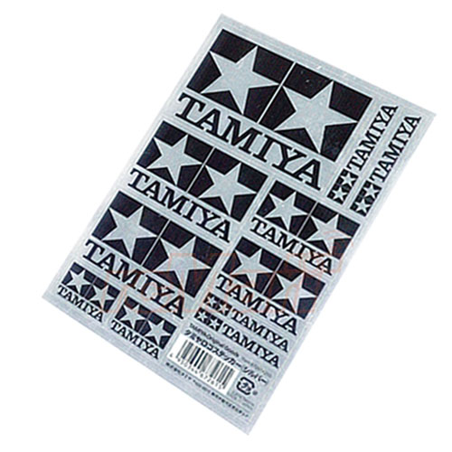 Tamiya Logo Sticker (Silver).