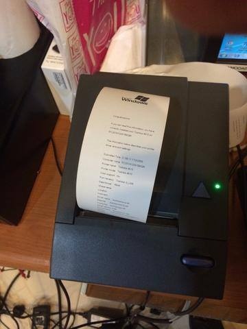 เครื่องพิมพ์ POS ใบเสร็จความร้อน IBM 4610-1NR มือสอง