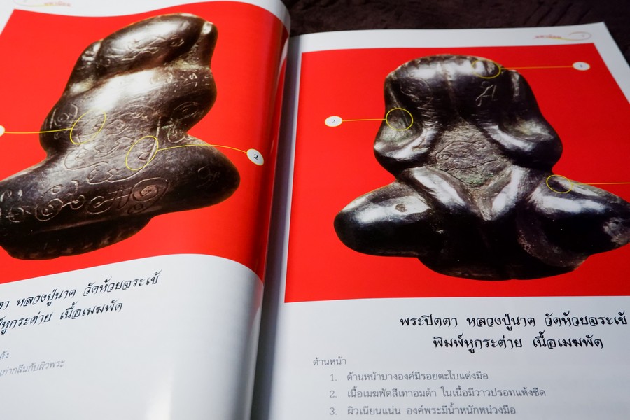 ศึกษาเเละสะสม ฉบับ รวมพระปิดตามหานิยม พิมพ์ 4 สี อาร์ตมันทั้งเล่ม หนา 92 หน้า