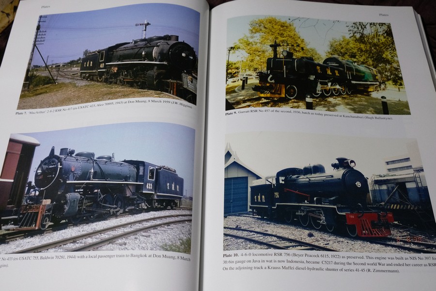 The Railways of Thailand by R.Ramaer พิมพ์ปี 2009