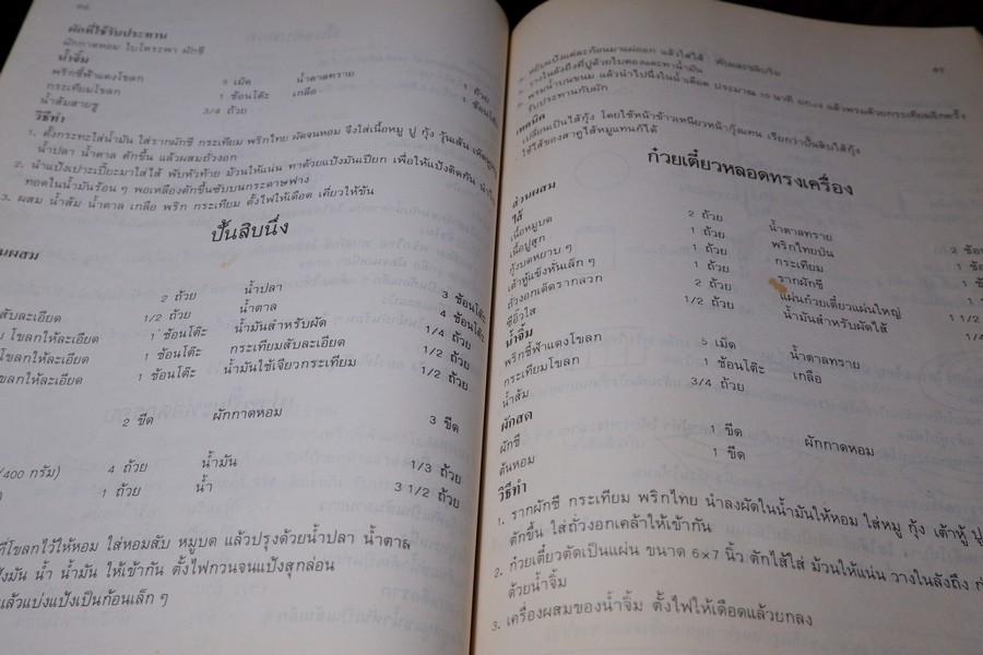 อาหาร-ขนม โดย อ.เสริมพร สาครพันธุ์ ปี 2528