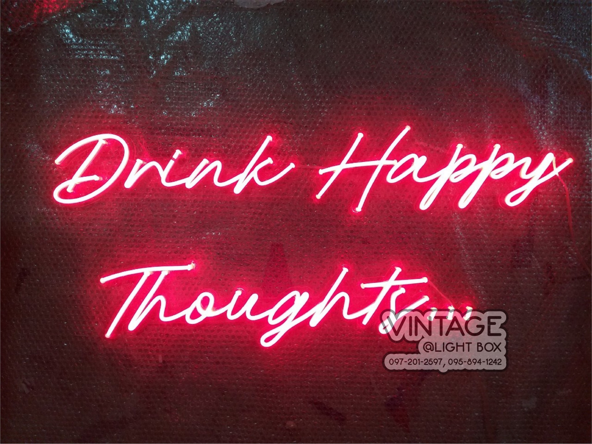 ป้ายไฟนีออนFlex แสงสีแดง