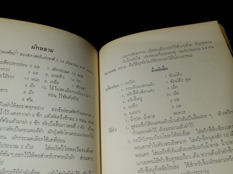 ตำรับอาหาร โดย ม.ล.ติ๋ว ชลมารคพิจารณ์ (อนุสรณ์ ม.ล.ติ๋ว ชลมารคพิจารณ์ ) ปี 2508