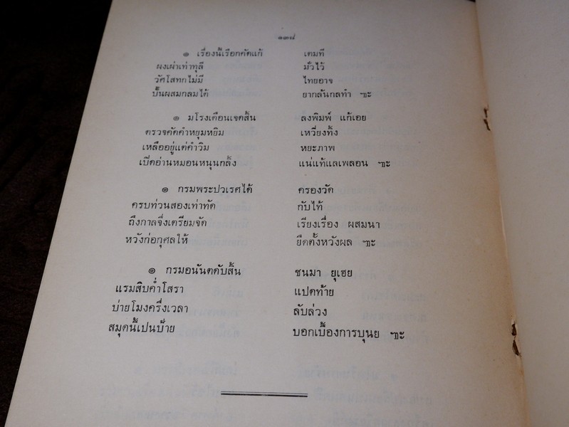 ลิลิต พงศาวดารเหนือ พระนิพนธ์ สมเด็จฯ กรมพระยาปวเรศวริยาลงกรณ์ พิมพ์เป็นอนุสรณ์ นายชัยธวัช เภกะนันทน์