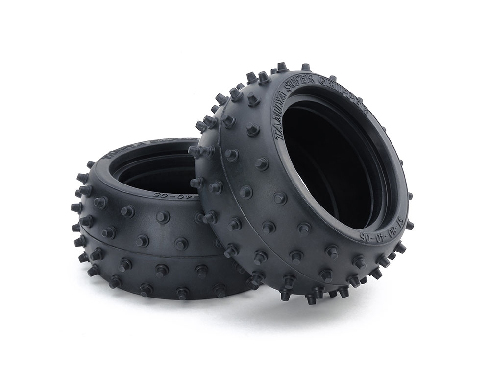 Wide Stud Spike Tires (1 Pair)