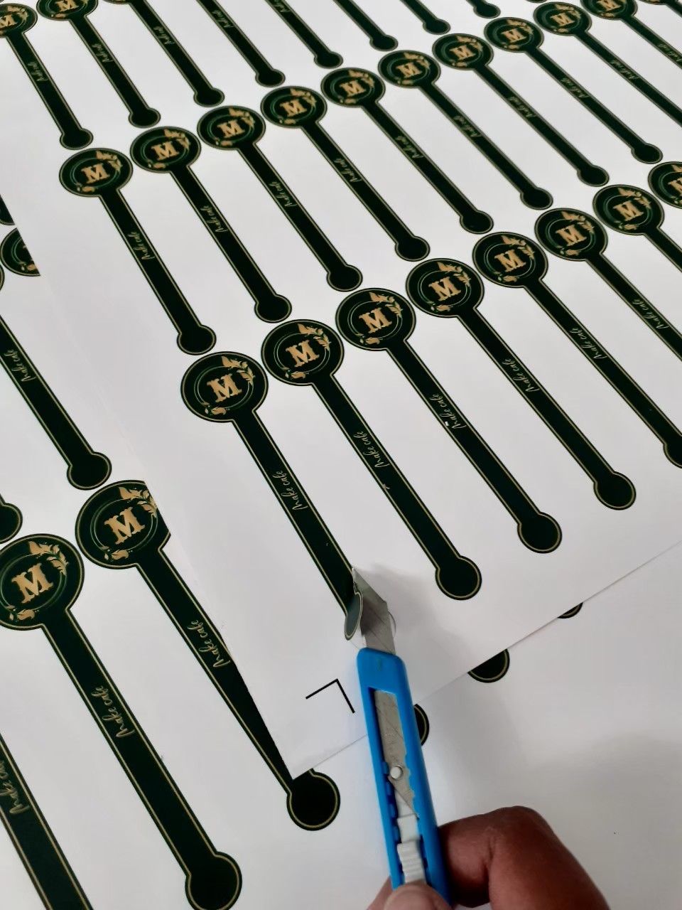 งานสติกเกอร์ไดคัท