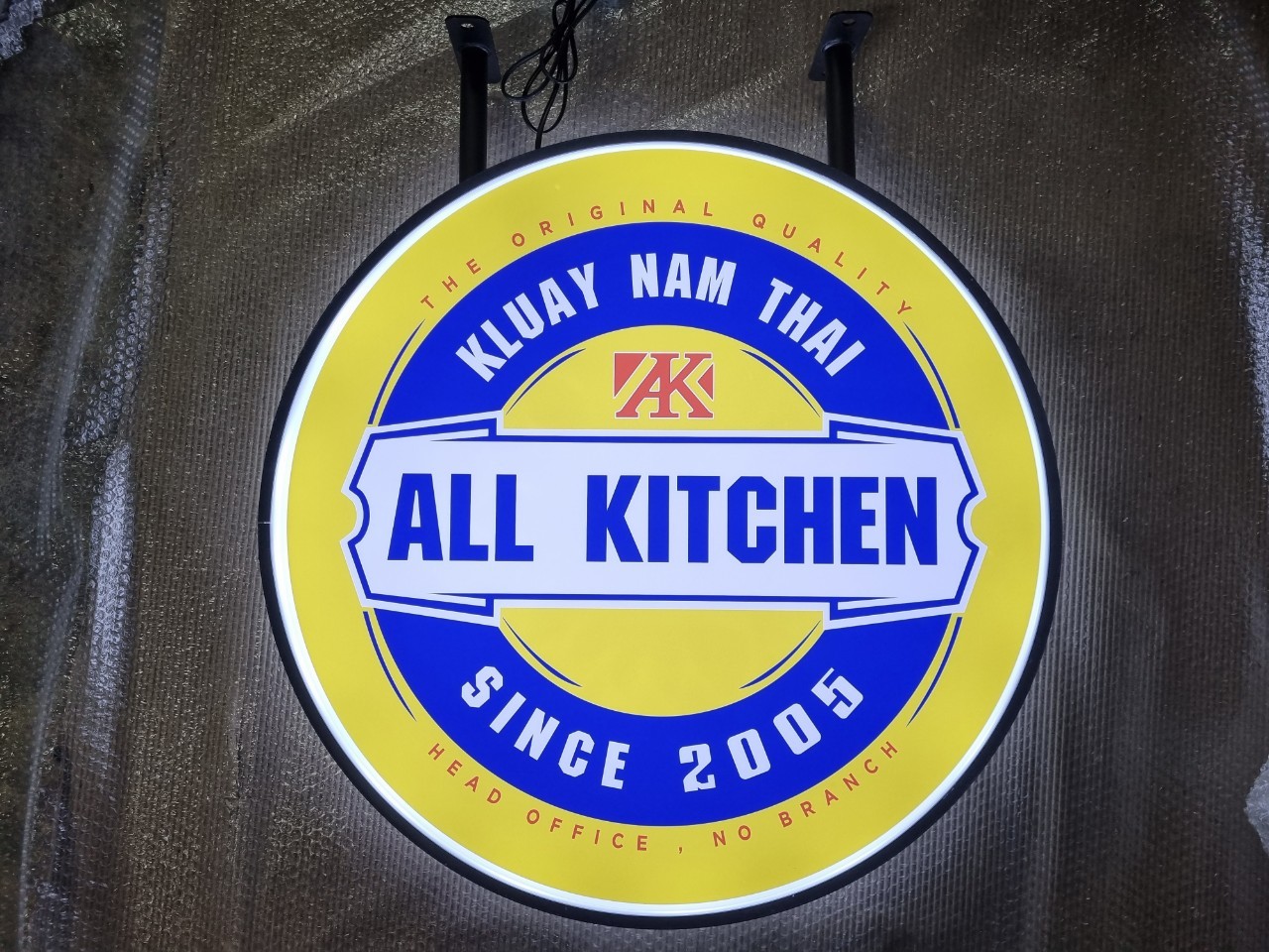 #ป้ายกล่องไฟวงกลมสำเร็จรูป