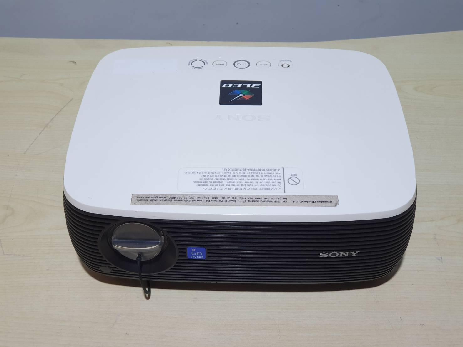 โปรเจคเตอร์ Sony VPL-EX3 (2000ลูเมน) มือสอง