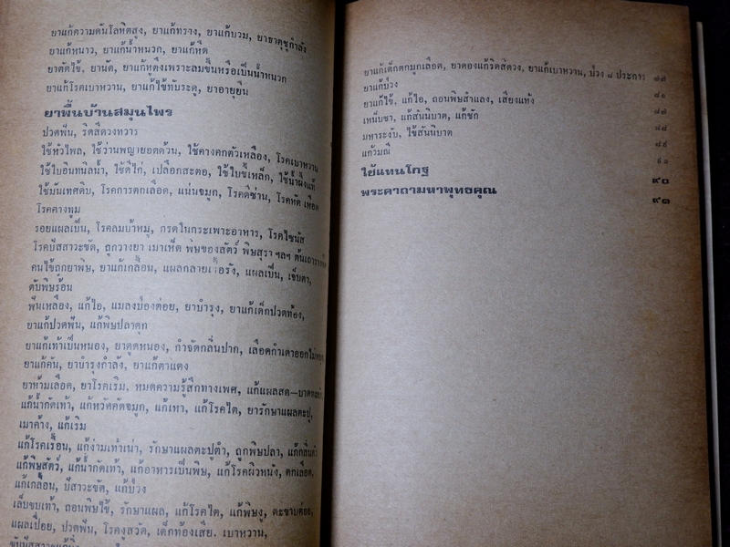 ตำรา ยาสมุนไพร เเละ ยาโบราณพื้นเมือง โดย อตฺตสาโร ภิกขุ (ธนากร พุ่มพูน) ปี 2520