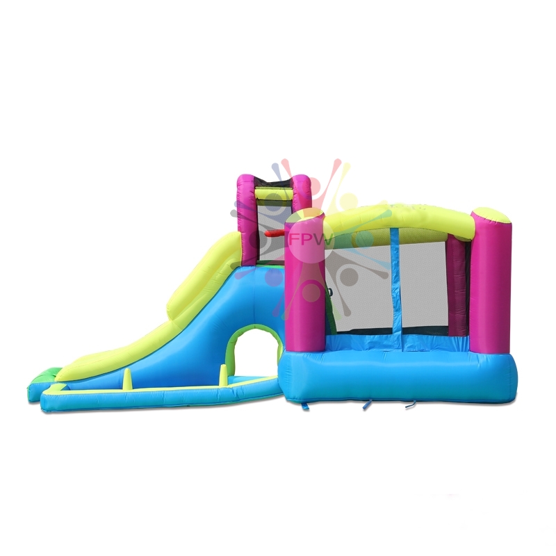 บ้านลมขนาด 427x246x283 cm สินค้าผลิตและออกแบบได้ลงตัวและน่ารักสุดๆ พร้อด้วยฟังท์ชั่นที่เสริมสร้างพัฒนาการและจินตนาการได้อย่างครบครัน มีสีสันสดใสออกแบบมาเพื่อกระตุ้นประสาทตาในการมองเห็นของเด็กๆ เหมาะสำหรับเด็กอายุ 3-10 ขวบน้ำหนักโดยรวมไม่เกิน 100 กิโลกรัม