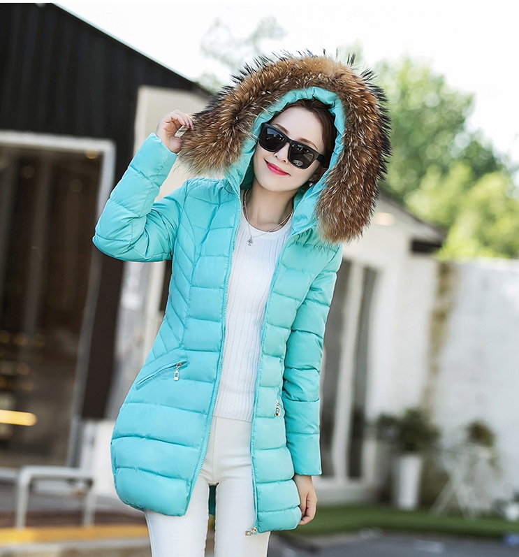 พรีออเดอร์ - เสื้อโค้ทกันหนาวสไตล์เกาหลี Pre - CT755 (สีเขียวมิ้น)