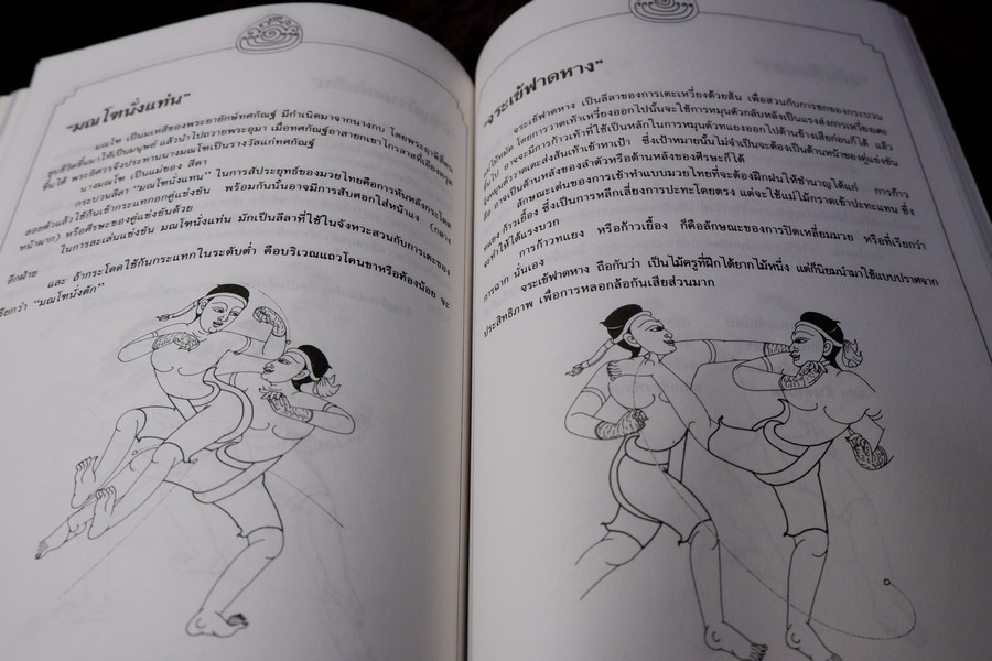 ศิลปะเเห่งมวยไทย( muay thai )โดย นายขยะ หนา 149 หน้า ปี 2537