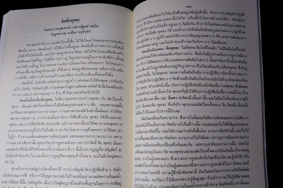 พระพุทธปฏิภาณ เเละ จิตคือพุทธะเเละมรรคปฏิทา (จัดพิมพ์ในงานพระราชทานเพลิงศพ หลงวงปู่ดูลย์ อตุโล วัดบูพาราม)