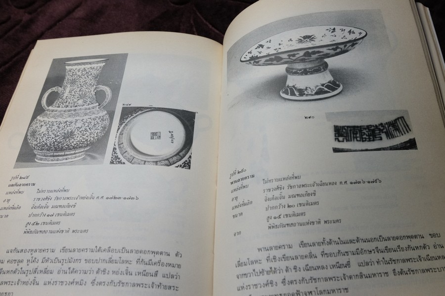 เครื่องถ้วยจีนที่พบจากเเหล่งโบราณคดีในประเทศไทย โดย ณัฏภัทร จันทวิช ปี 2529